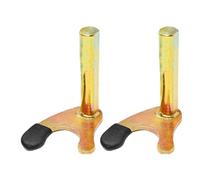 Soportes elevadores de ruedas,Soporte para rueda trasera de motocicleta, 2 soportes de hierro para paddock, Accesorios de marco de soportes de elevación de ruedas, ganchos de soporte de paddock de mot