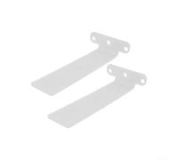 Soportes flotantes de diseño elegante que proporcionan soluciones prácticas para maximizar tu espacio vital de manera eficaz (4 pulgadas)