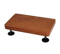 Soportes for Altavoces de Escritorio, Elevador for Altavoces de Menos de 6,5 Pulgadas, con Almohadilla Ajustable, 11,8 x 7,9 x 0,98 Pulgadas(01)