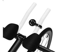 Soportes GPS para bicicleta AeroBar para Garmin Edge Explore, soportes de aleación de aluminio para manubrio aerodinámico, linterna y cámara de acción, compatible con Bryton, Wahoo y CATEYE Negro