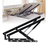 Soportes hidráulicos de elevación de cama resistentes con amortiguador silencioso para soluciones de almacenamiento mejoradas en camas y sofás