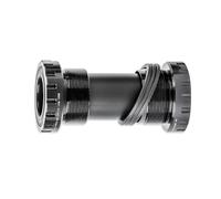 Soportes Inferiores para Platos de Bicicleta Montaña Rodamiento Central para Bicicleta 68-73 mm, BC1.37-24T BB51 (Negro)