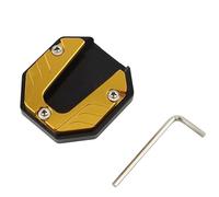 Soportes Laterales Extensor de pata cabra para extensión caballete lateral para ciclomotor placa soporte universal para scooter base ampliada modificado para todoterreno