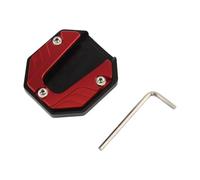 Soportes Laterales Extensor de pata cabra para extensión caballete lateral para ciclomotor placa soporte universal para scooter base ampliada modificado para todoterreno