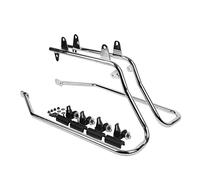 Soportes laterales p. alforjas rigidas para Harley-Davidson Softail 86-13 cromo