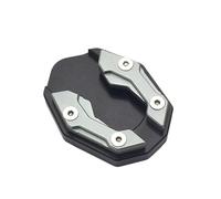 Soportes Laterales para Yamaha MT 09 MT09 SP, Manguitos de Soporte Lateral de Aleación de Aluminio, Soporte Lateral de Base Ampliado,Grey