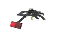 Soportes Matrículas Organizador Trasero Para Kit Eliminador Soporte De Placa Matrícula Motocicleta Compatible Con Yamaha Para XSR-125 2021-2024(Style A)