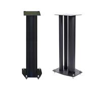 Soportes para altavoces, par de estantería, metal adecuado para cine en casa y música envolvente