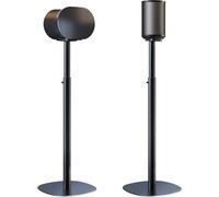 Soportes para Altavoces Sonos Era 100 SL, Era 100 y Era 300, Altura Ajustable, Soportes de Suelo 74-99 cm, Capacidad máxima de 5 kg por Soporte, 1 par, Negro