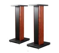 Soportes para altavoces, soporte de altavoz de madera, paquete de 2, para sonido envolvente y altavoces de estante de libros, una variedad de alturas disponibles de 5.9 a 35.4 pulgadas, viene con pies