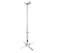 Soportes para Altavoces Soporte de proyector Pared con espesas Tubo Redondo Techo retráctil 1,45 Metros for el Cine en casa u Uso la Oficina Soporte para Cámara