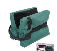 Soportes para Armas Resto Bolsa,Banco De Tiro para Armas con Asa,Bolsa De Arena para Soporte De Rifle,Sin Relleno,Verde Oxford 30 * 25cm