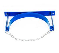 Soportes para bombonas de oxígeno Organizador De Acero Para Bombonas De Gas De Pared, Portabombonas De Gas Azul Con Cadena, Portabombonas De Gas De Interior/ Exterior Para Casa/ Escuela/ Laboratorio(1