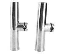 Soportes para cañas de pescar de acero inoxidable Soporte para caña de pescar Soporte para caña de pescar Grado marino 304 316 Estilo torneo Acabado en espejo Ajustable para