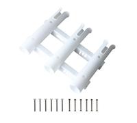 Soportes para cañas de pescar, soporte para caña de pescar de 3 tubos, soportes para cañas de pescar montados en la pared, soportes portátiles para caña de pescar para barcos, garaje, enfriador