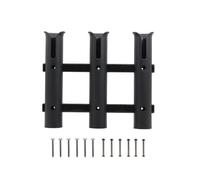 Soportes para cañas de Pescar, Soporte para caña de Pescar de 3 Tubos, Soportes para cañas de Pescar montados en la Pared, Soportes portátiles para caña de Pescar para Barcos, Garaje, Enfriador