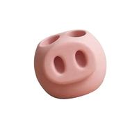 Soportes para cepillos de Dientes con hocico de Cerdito de Dibujos Animados, organizadores de Pasta de Dientes, Almacenamiento de tocador para baño, Acento de Dibujos Animados para organización de