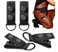 Soportes Para Cinturón De Servicio,4 Piezas Clip De Cinturón Para Accesorios - Organizador Para Equipo De - Para Agentes De Policía Seguridad Trabajo Corrección Hidráulica Mecánica Este