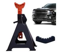 Soportes para coche resistentes, Jack de seguridad para coche de 3 toneladas, soporte de seguridad robusto, para taller, campo, remolque, camión, moto, garaje, exterior, casa, viaje