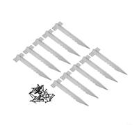 Soportes para dormir de ferrocarril para estructuras exteriores a base de madera, incluyendo camas elevadas, muros de contención, bordes de entrada (10 piezas)