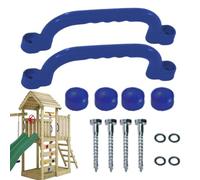 Soportes Para Escalada En Roca: Barras De Mono De 25 X 7,5 Cm, Marco De Escalada Para Niños Pequeños En Interiores, Agarre Para Casita De Juego, 2 Piezas | Manillar Inoxidable, Suministros Reutilizabl