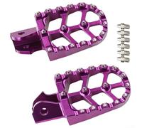 Soportes para estriberas de motocicleta, para SurRon para bicicletas eléctricas Light Bee X/S, soporte reposapiés de aleación de aluminio para motocicletas eléctricas (morado)