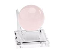 Soportes para exposición de - Estante transparente para almacenamiento, soportes para exposición de acrílico - Para gemas minerales, geodas ágate coleccionables, estación de trabajo, casa