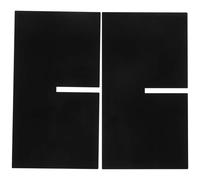 Soportes para Libros de Cocina Soporte for libros, soporte de escritorio, pantalla negra, Base estable pequeña, receta lectura, estantería en forma X, revistero Para la cocina