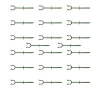 Soportes para mangueras de jardín de confianza, paquete de guías prácticas para hacer frente a daños durante las tareas de riego, 10 unidades