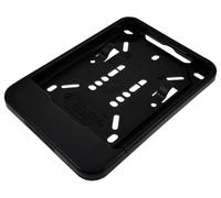 Soportes para matrícula, 135 x 110 mm, negro