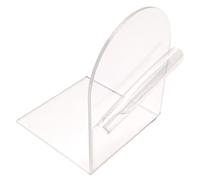 Soportes para mostrar libros, álbumes de fotos, cuadernos, soporte de acrílico de diseño elegante, soporte de exhibición de libros, sujetalibros, soportes multifunción para libros
