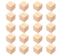 Soportes para números de de madera de 20 piezas, soporte para fotos, notas, notas, para fiesta de boda, Tarjeta De Nombre, letrero, etiqueta de comida, conjunto con rizador