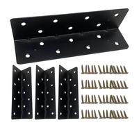 Soportes Para Parterres Elevados | Soporte a 90° para de Jardinería con Tornillo,Conectores Metálicos Camas Elevadas | Para Jardin Muebles Exteriores Cercado Patio