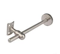 Soportes para pasamanos de escalera, 1 paquete de soporte de pared ajustable de acero inoxidable para soporte de escalera, base gruesa para una mayor estabilidad, adecuado para la seguridad del hogar