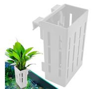 Soportes para Plantas de Acuario,Macetero Colgante con Agujero,Macetas para Vegetación de Tanque con Ganchos | para Decoración de Acuarios y Cría de Camarones