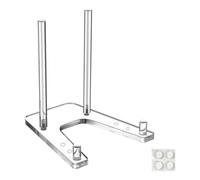 Soportes Para Platos Decorativos, Soportes Ajustables de Acrílico, Expositor Ajustable para Estantería Móvil Álbum Tableta Obras Arte Postal