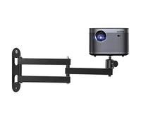 Soportes para proyector mini proyector de pared/colgador de proyector/soporte de montaje de carcasa de cámara - para CCTV/cámara/proyector/cámara web - con rotación de 360° soportes negros (color: A