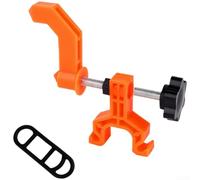 Soportes para ruedas de bicicleta, ajuste de radios de llanta portátil ABS, configuración rápida para mantenimiento de bicicletas de montaña, herramienta de reparación compacta para ruedas delanteras