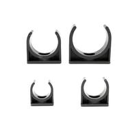 soportes para tubos de riego, Paquete de 10 abrazaderas for tubería agua PVC for riego jardín, varios tamaños(40mm)