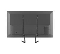 Soportes para TV de hasta 35 kg, accesorios para TV de 81, 3 - 177, 8 cm | Soporte universal para TV, chapa de acero laminado en frío, soporte negro para dormitorio, superficies de exposición