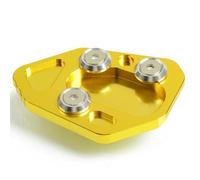 Soportes Placa Almohadilla Cabra Lateral Motocicleta para B&MW R1200S 2006-2008 F800R 2010-2016 Sport 2008-2010 Placa Ampliación Y Almohadilla Extensión Cabra Extensión Pad(Oro)