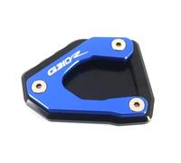 Soportes Placa Almohadilla para Pata De Cabra De Motocicleta para B&MW G310GS G310R 2017-2018 Placa De Soporte para Extensión De Pata De Cabra Extensión Pad(Azul2)
