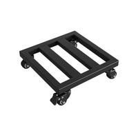 Soportes rodantes de Hierro de Alta Resistencia para macetas Grandes y acuarios: Soportes metálicos extraíbles con Base rodante, Elegantes Soportes para macetas de jardín de 30 x 30 cm.