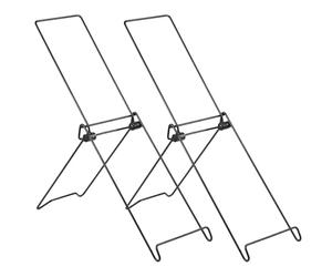 Soportes solares de montaje en panel - Acero 58 x 43,5 x 16 cm | Plegable al aire libre Solar Panel Rack, Quick Setup Garden And Wind Power Accessories | For Travel, Camping and Outdoor Use