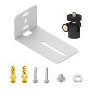 Soportes universales de montaje en pared para Wyze Cam Pan V2, V3 y otras cámaras de interior, soportes de pared para cámaras pequeñas del hogar, hechos de acero