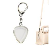 Soportista de selección de guitarra: titulares de llaves, accesorios de instrumentos musicales Organizador de almacenamiento de plectrums Keyring para mujeres Men jugadores amantes de los amantes prof