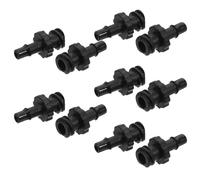 SOPOTUTU 10 Acoplamientos para Tubo De Tinta para Manguera De Impresora Adaptador De Tubo De Tinta para Plotter Unión Rápida Adaptador Rápido De