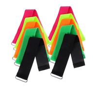 SOPOTUTU 10 Piezas Bandas elasticas de competicion Cuerdas para Ejercicios Banda de Reutilizable Leggins de Entrenamiento para Mujer Juegos de día de de de relevos