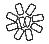 SOPOTUTU 10 Piezas Mosquetones de Aluminio Anodizado Ganchos Giratorios Resistentes para Mochilas y Camping Multiusos con Abridor de Botellas y Fáciles de Instalar