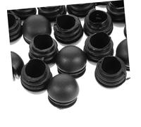 SOPOTUTU 100 Piezas Unidades Tapones Redondos de Plástico para Patas de Sillas y Muebles Protectores Antirruido y Antirayaduras Fácil Instalación para Interiores y Exteriores